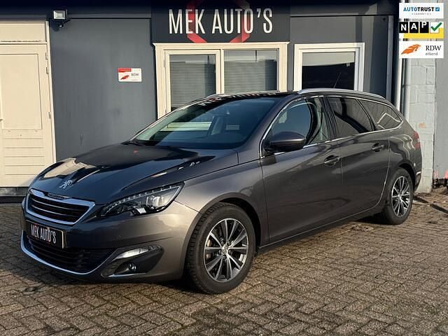 Grijs (metallic) Occasion 2017 Peugeot 308 SW Allure Stationwagen | € 9.444 (Super prijs) - Afbeelding 1/4