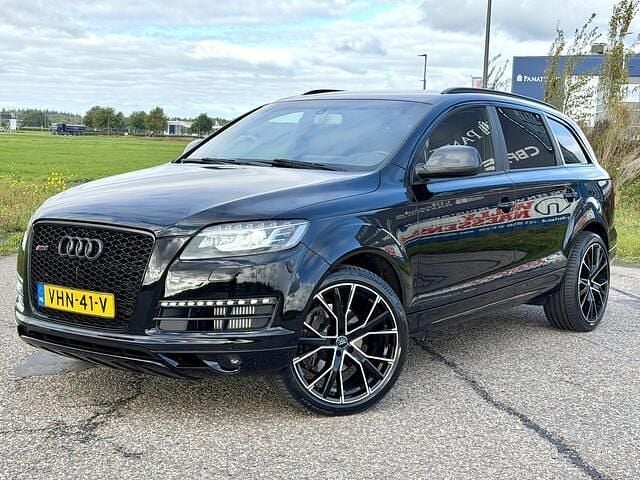 Zwart Gebruikt 2014 Audi Q7 SUV | € 19.995 (Eerlijke prijs) - Afbeelding 1/4