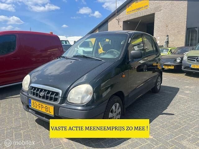 Zwart Gebruikt 2000 Hyundai Atos Prime Hatchback | € 899 - Afbeelding 1/4