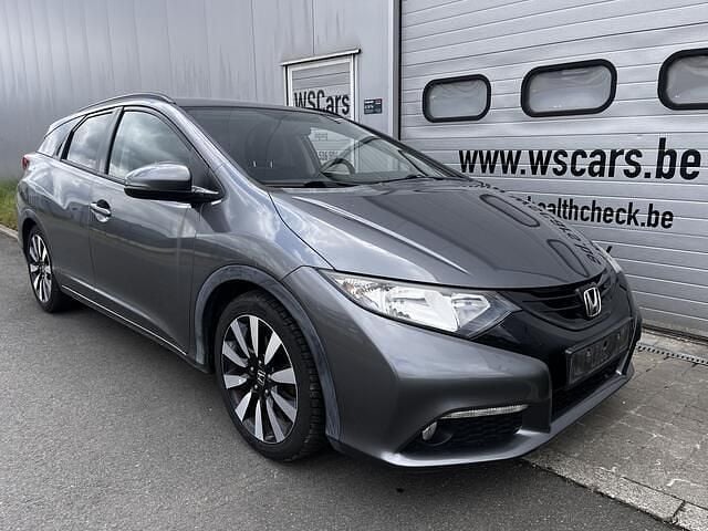 Grijs Gebruikt 2014 Honda Civic Stationwagen | € 4.950 (Eerlijke prijs) - Afbeelding 1/4