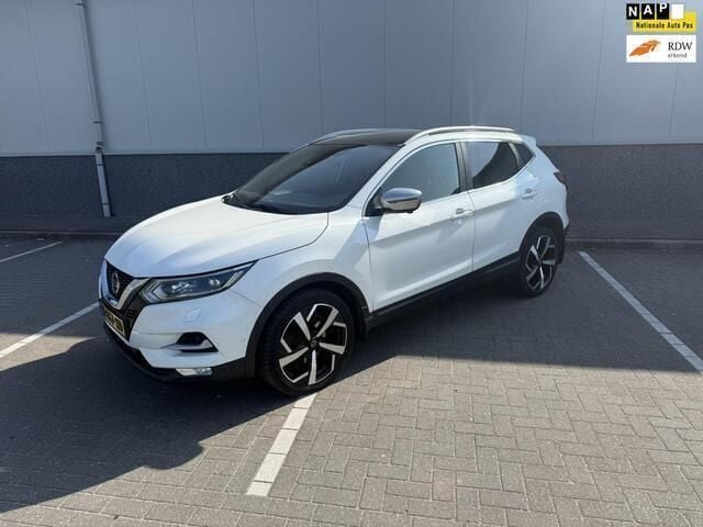 Wit Gebruikt 2019 Nissan Qashqai S SUV | € 15.950 (Super prijs) - Afbeelding 1/4