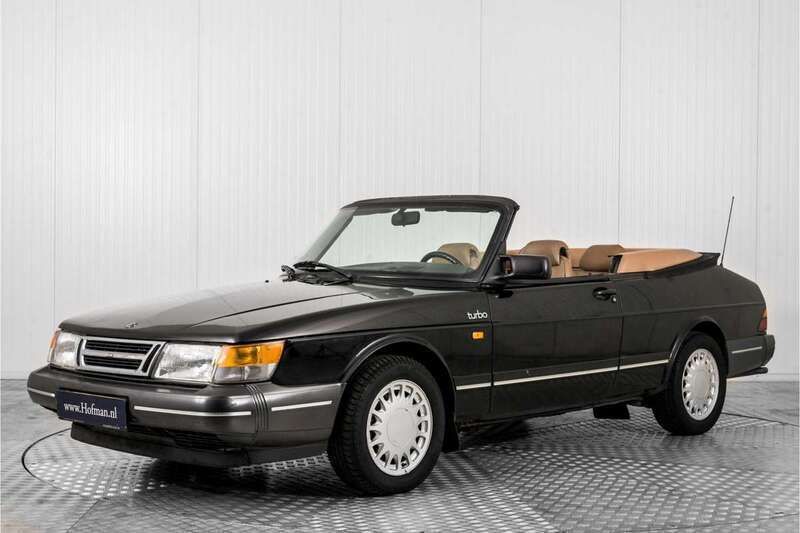 Zwart Gebruikt 1990 Saab 900 Cabriolet Cabriolet | € 13.900 - Afbeelding 1/4