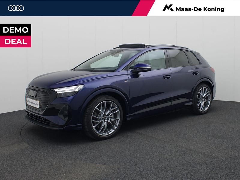 Blauw Gebruikt 2025 Audi Q4 e-tron SUV | € 49.990 (Super prijs) - Afbeelding 1/4