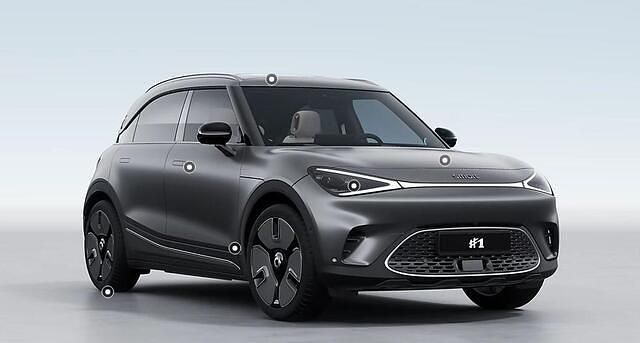 Nieuw Smart #1 Edition #1 200 kW (272 PK) 2026 Grijs SUV