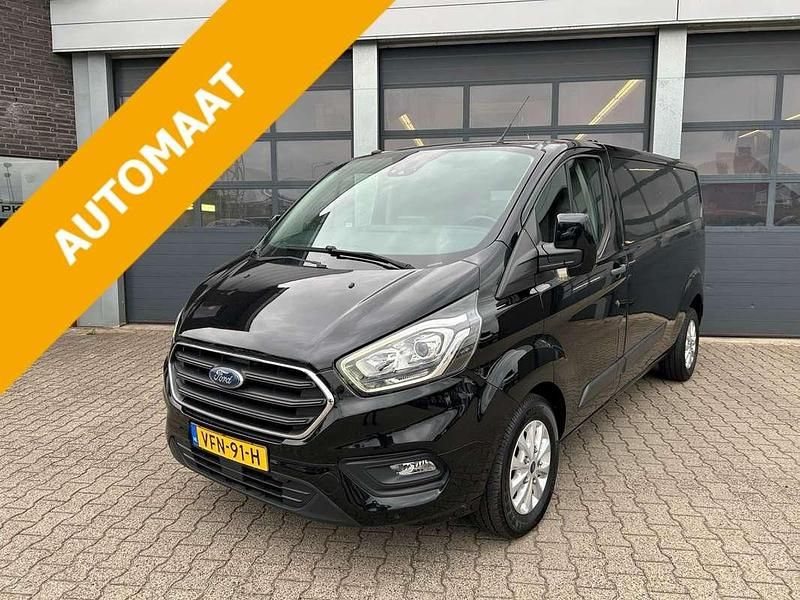 Zwart Gebruikt 2018 Ford Transit Custom Ambiente Van | € 14.835 (Super prijs) - Afbeelding 1/4