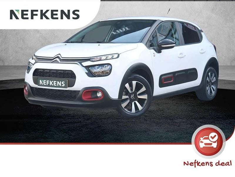 Wit Gebruikt 2021 Citroën C3 PureTech Hatchback | € 13.225 (Goede deal) - Afbeelding 1/3