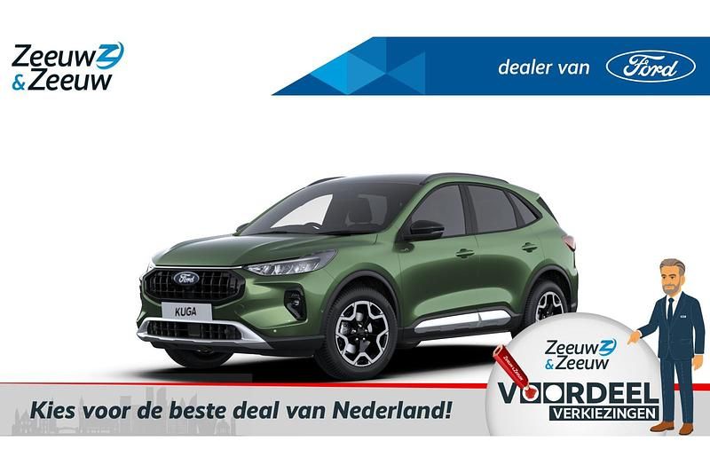 Bursting green Nieuw 2025 Ford Kuga Active X SUV | € 45.135 (Eerlijke prijs) - Afbeelding 1/4