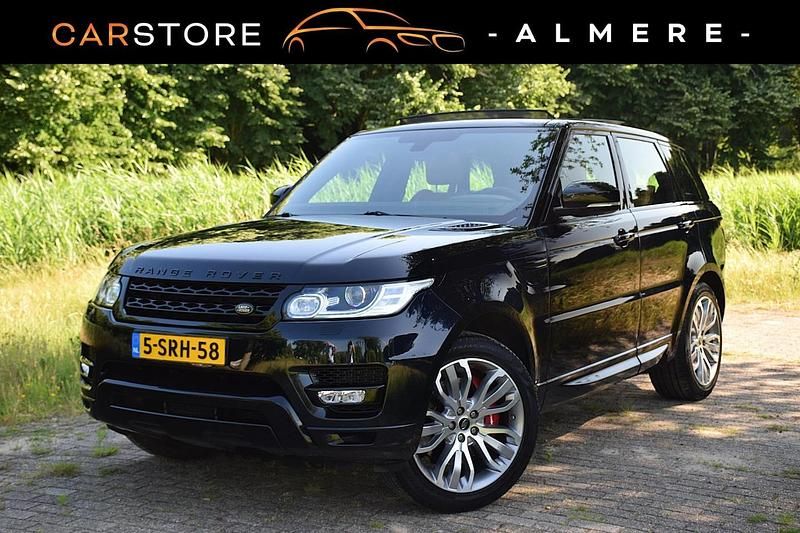 Zwart (metallic) Gebruikt 2013 Land Rover Range Rover Autobiography Dynamic SUV | € 20.950 - Afbeelding 1/4