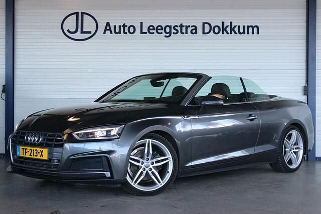 Occasion Audi A5 Cabriolet S-Line 189 PK (139 kW) 2018 Grijs Cabriolet