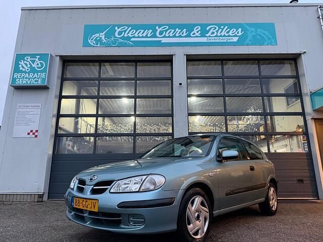 Groen Gebruikt 2000 Nissan Almera Comfort Hatchback | € 1.750 (Super prijs) - Afbeelding 1/4