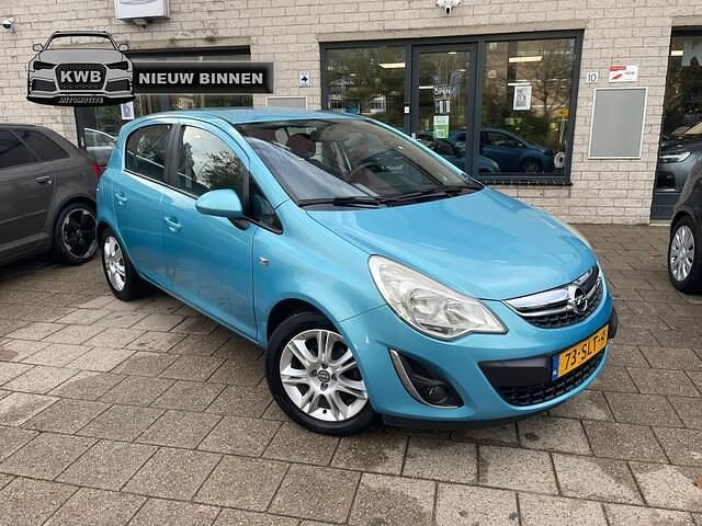 Blauw Gebruikt 2011 Opel Corsa Edition Hatchback | € 2.950 (Eerlijke prijs) - Afbeelding 1/4