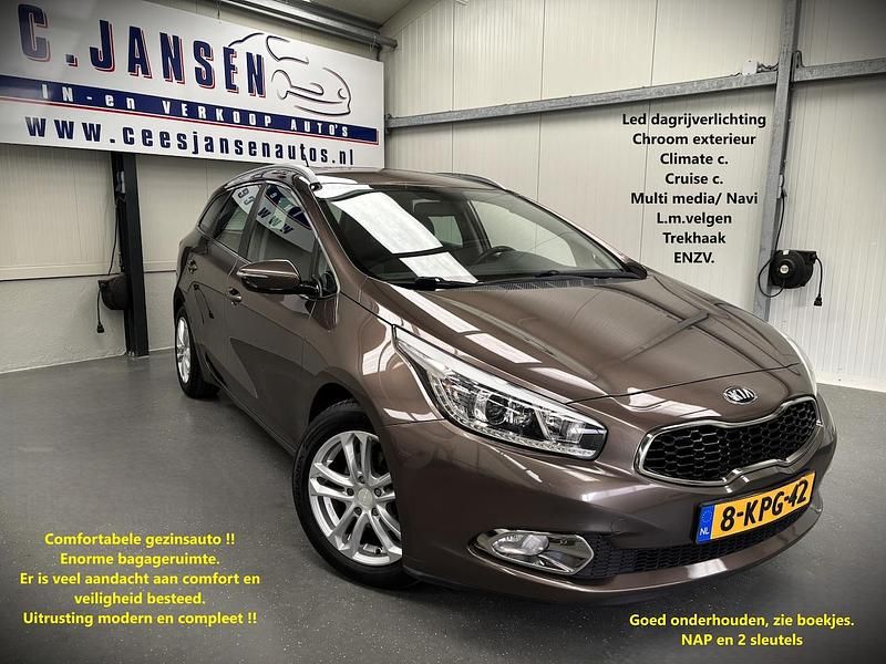 Bruin Gebruikt 2013 Kia Ceed Sportswagon Comfort Stationwagen | € 8.945 (Eerlijke prijs) - Afbeelding 1/4