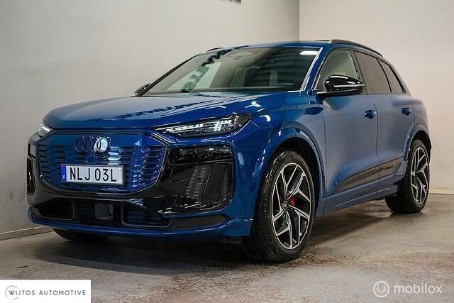 Blauw Gebruikt 2024 Audi Q6 e-tron S-Line SUV | € 79.950 (Eerlijke prijs) - Afbeelding 1/4