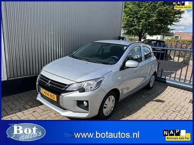 Grijs Gebruikt 2021 Mitsubishi Space Star Hatchback | € 7.995 (Super prijs) - Afbeelding 1/4