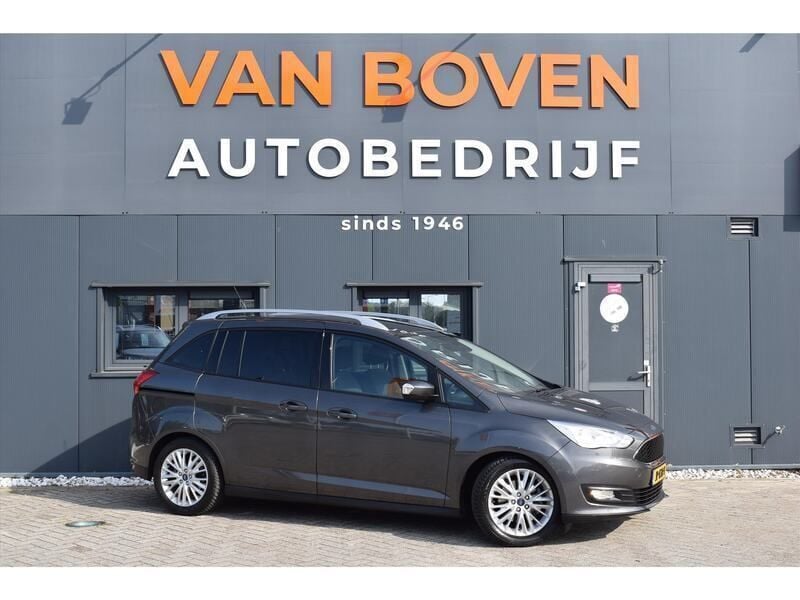 Grijs Gebruikt 2015 Ford Grand C-Max Titanium MPV | € 17.950 (Iets duurder) - Afbeelding 1/4