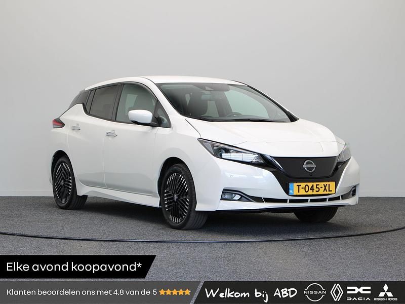 Wit Gebruikt 2023 Nissan Leaf N-Connecta Hatchback | € 18.940 (Eerlijke prijs) - Afbeelding 1/3