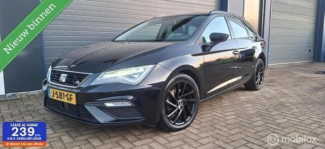 Zwart Occasion 2018 Seat Leon ST FR Stationwagen | € 14.749 (Eerlijke prijs) - Afbeelding 1/4