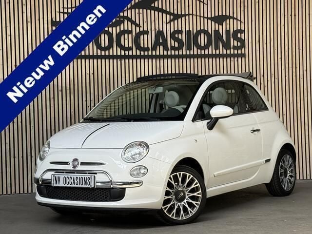 Wit Gebruikt 2011 Fiat 500C Lounge Cabriolet | € 6.740 (Eerlijke prijs) - Afbeelding 1/4