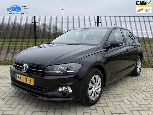 Zwart Occasion 2019 VW Polo Comfortline Hatchback | € 13.745 (Eerlijke prijs) - Afbeelding 1/4