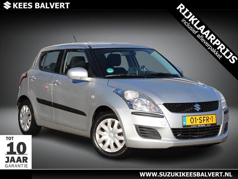 Grijs (metallic) Occasion 2011 Suzuki Swift Comfort Hatchback | € 6.950 (Iets duurder) - Afbeelding 1/3