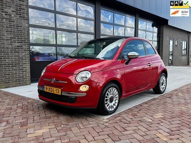 Rood Gebruikt 2014 Fiat 500C Easy Cabriolet | € 5.975 (Goede deal) - Afbeelding 1/4