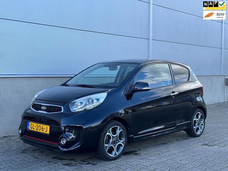 Zwart Gebruikt 2015 Kia Picanto Hatchback | € 7.499 (Goede deal) - Afbeelding 1/4