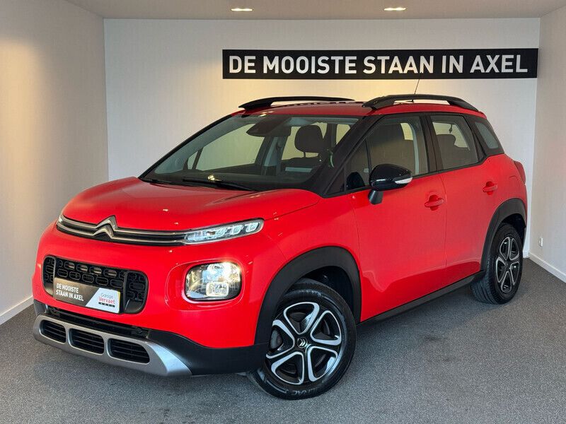 Rood Gebruikt 2023 Citroën C3 Aircross PureTech SUV | € 12.950 (Super prijs) - Afbeelding 1/3