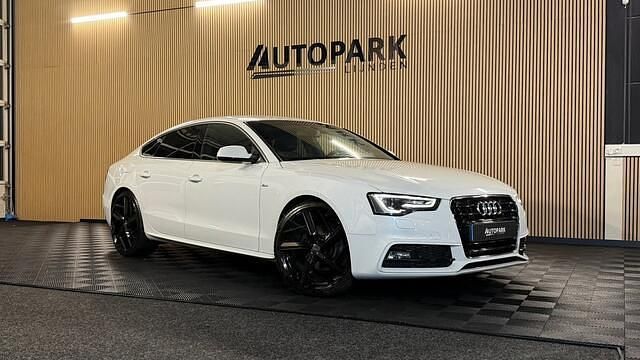 Wit Gebruikt 2015 Audi A5 Sportback S-Line Hatchback | € 13.450 (Iets duurder) - Afbeelding 1/4