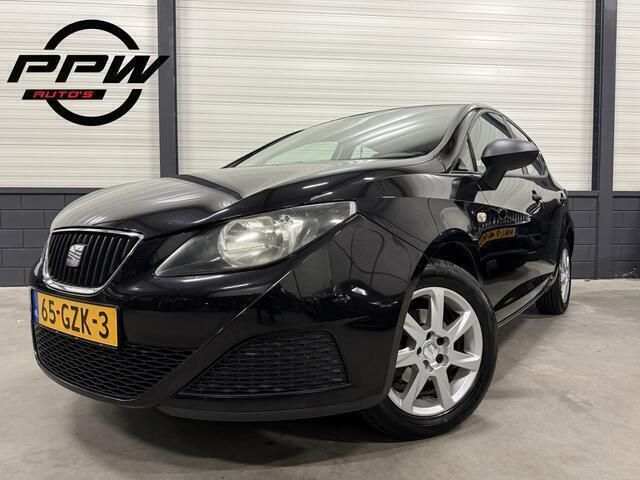 Zwart Gebruikt 2008 Seat Ibiza Reference Hatchback | € 4.850 (Iets duurder) - Afbeelding 1/4