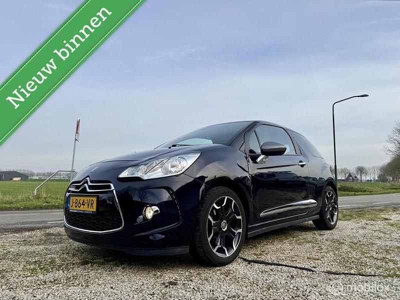 Blauw Gebruikt 2014 Citroën DS3 So Chic Hatchback | € 3.750 (Super prijs) - Afbeelding 1/4