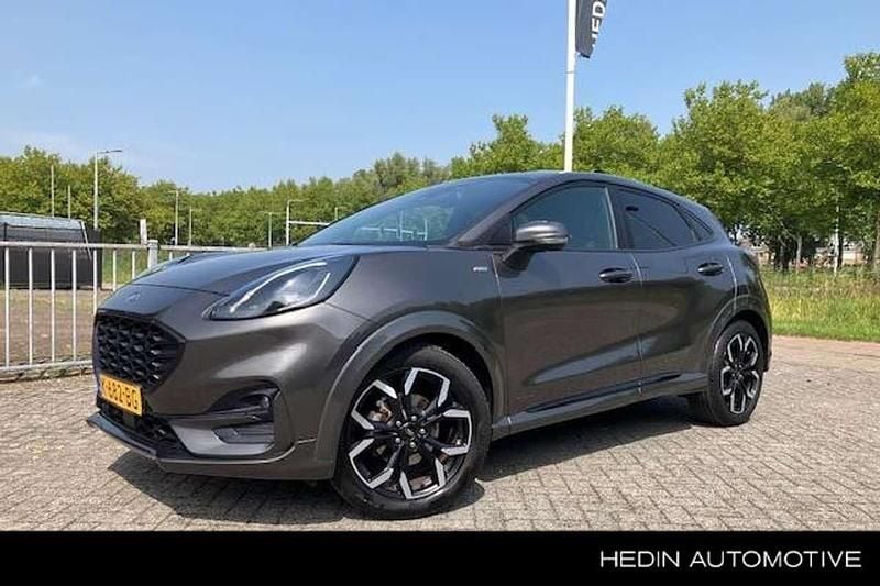 Grijs Gebruikt 2021 Ford Puma ST-Line X SUV | € 16.995 (Goede deal) - Afbeelding 1/3