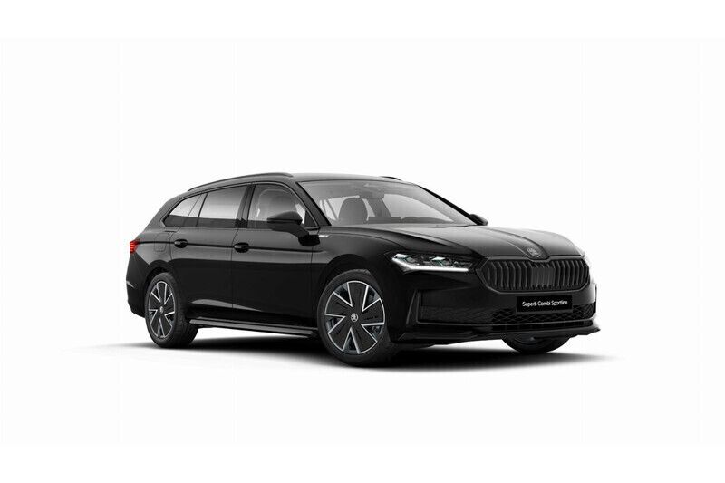 Ebony black Nieuw 2025 Skoda Superb Business Line Stationwagen | € 55.325 - Afbeelding 1/4