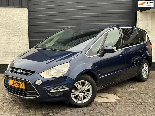 Blauw Gebruikt 2011 Ford S-MAX Titanium MPV | € 11.995 (Iets duurder) - Afbeelding 1/4