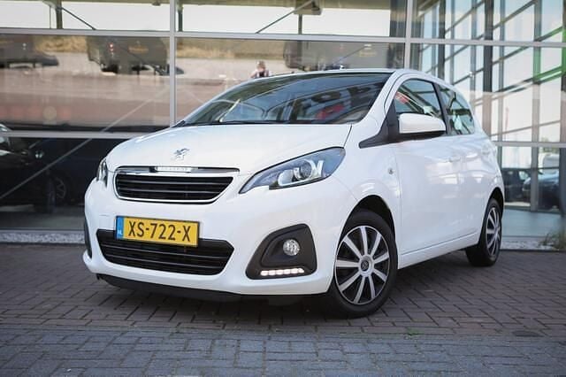 Wit Gebruikt 2019 Peugeot 108 Active Hatchback | € 7.250 (Eerlijke prijs) - Afbeelding 1/4
