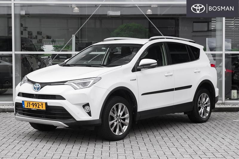 Wit Gebruikt 2016 Toyota RAV4 Hybrid Business Edition SUV | € 21.950 - Afbeelding 1/4