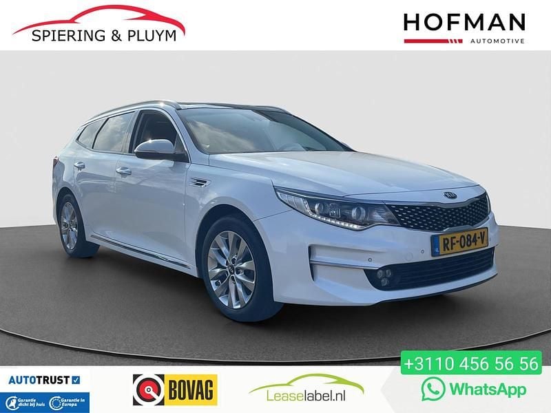 Wit Gebruikt 2017 Kia Optima Stationwagen | € 13.490 (Goede deal) - Afbeelding 1/4