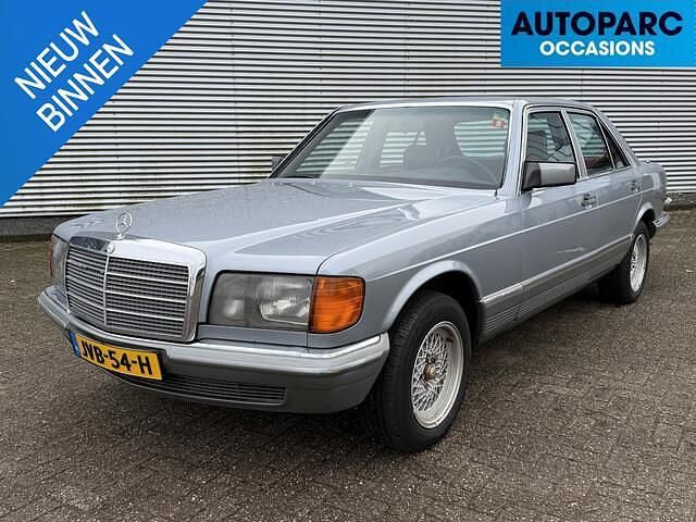 Blauw Occasion 1984 Mercedes S280 Sedan | € 12.950 - Afbeelding 1/4