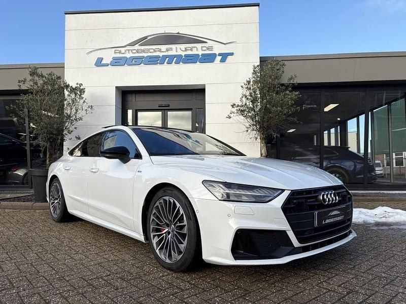 Wit Occasion 2020 Audi A7 Sportback Competition Hatchback | € 38.495 (Eerlijke prijs) - Afbeelding 1/4