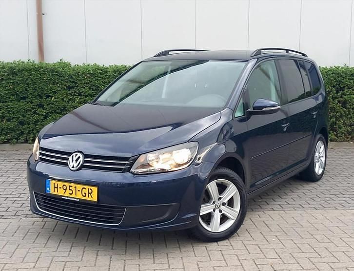Blauw Gebruikt 2011 VW Touran Comfortline MPV | € 6.750 (Eerlijke prijs) - Afbeelding 1/4