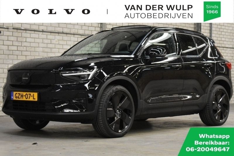 Zwart, metallic lak Gebruikt 2025 Volvo EX40 Ultra SUV | € 54.950 (Eerlijke prijs) - Afbeelding 1/4