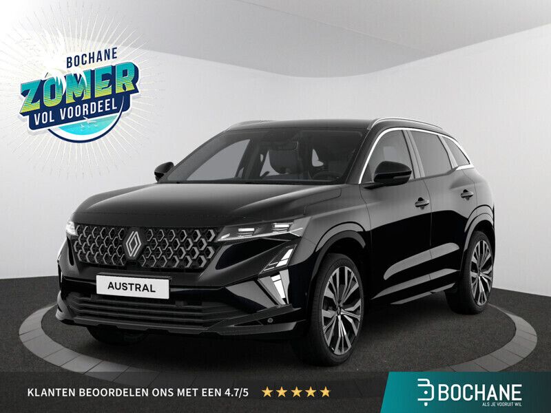 Zwart Nieuw 2025 Renault Austral Techno SUV | € 43.890 (Super prijs) - Afbeelding 1/4