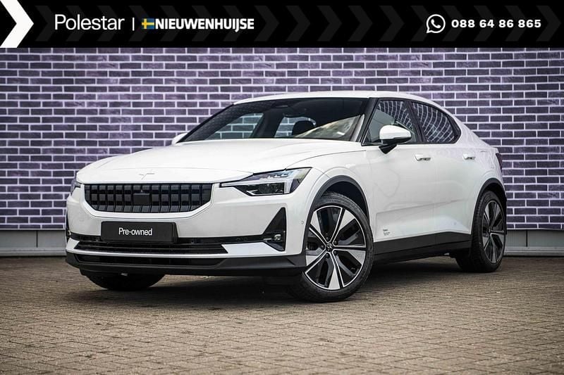Wit Gebruikt 2023 Polestar 2 Long Range Single Motor Sedan | € 33.899 (Goede deal) - Afbeelding 1/4