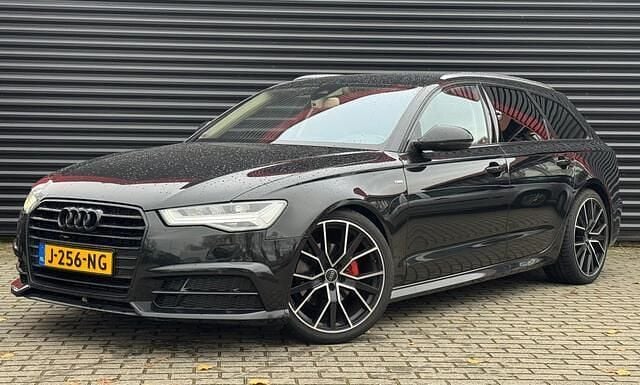 Zwart Gebruikt 2017 Audi A6 S-Line Stationwagen | € 21.950 (Goede deal) - Afbeelding 1/4