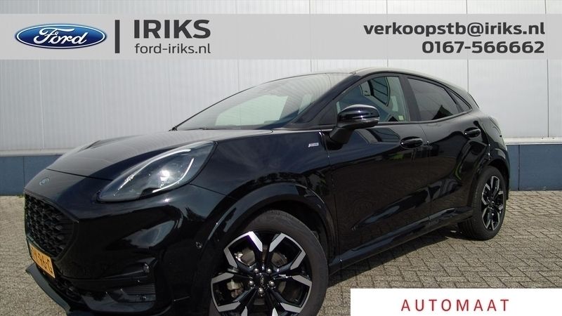 Zwart Gebruikt 2024 Ford Puma ST-Line X SUV | € 29.990 - Afbeelding 1/4