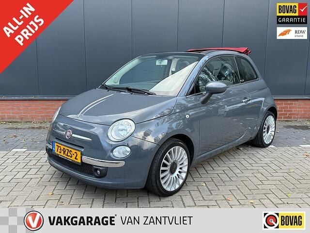 Grijs Gebruikt 2011 Fiat 500C Lounge Cabriolet | € 4.495 (Eerlijke prijs) - Afbeelding 1/4