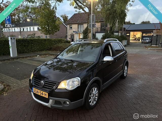 Zwart Gebruikt 2007 VW Polo Cross R Hatchback | € 3.099 (Super prijs) - Afbeelding 1/4