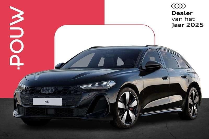 Zwart Nieuw 2025 Audi A5 S-Line Coupé | € 71.250 (Iets duurder) - Afbeelding 1/4