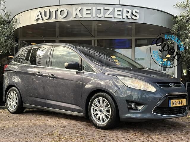 Grijs Gebruikt 2012 Ford Grand C-Max Titanium MPV | € 3.250 - Afbeelding 1/4