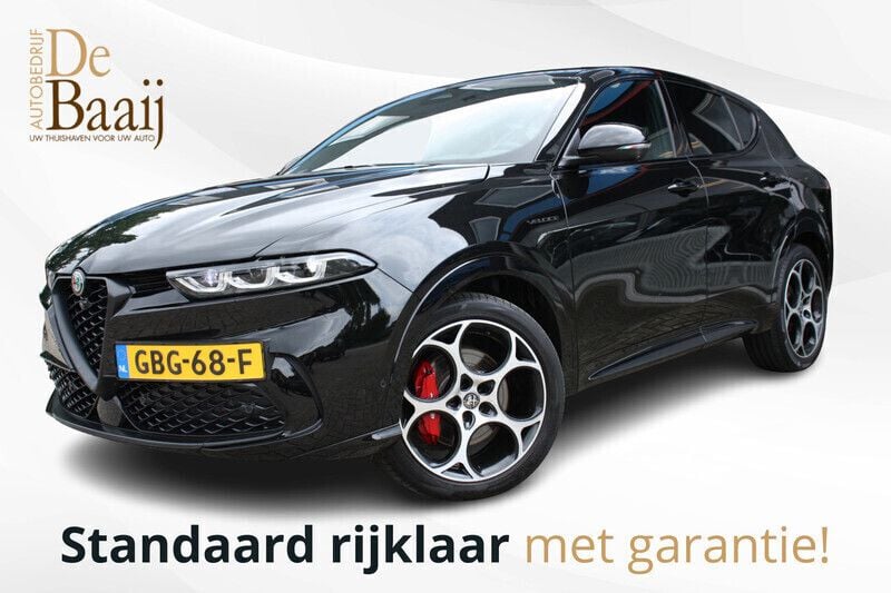 Zwart Gebruikt 2024 Alfa Romeo Tonale Veloce SUV | € 38.450 (Eerlijke prijs) - Afbeelding 1/4