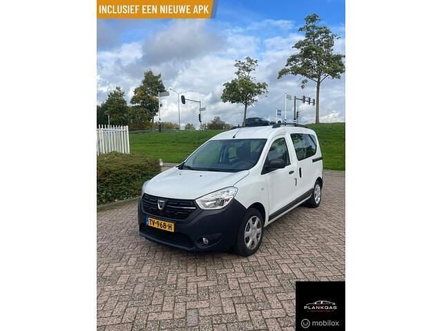Wit Gebruikt 2018 Dacia Dokker Stationwagen | € 9.750 - Afbeelding 1/4